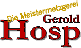 Metzgerei Hosp